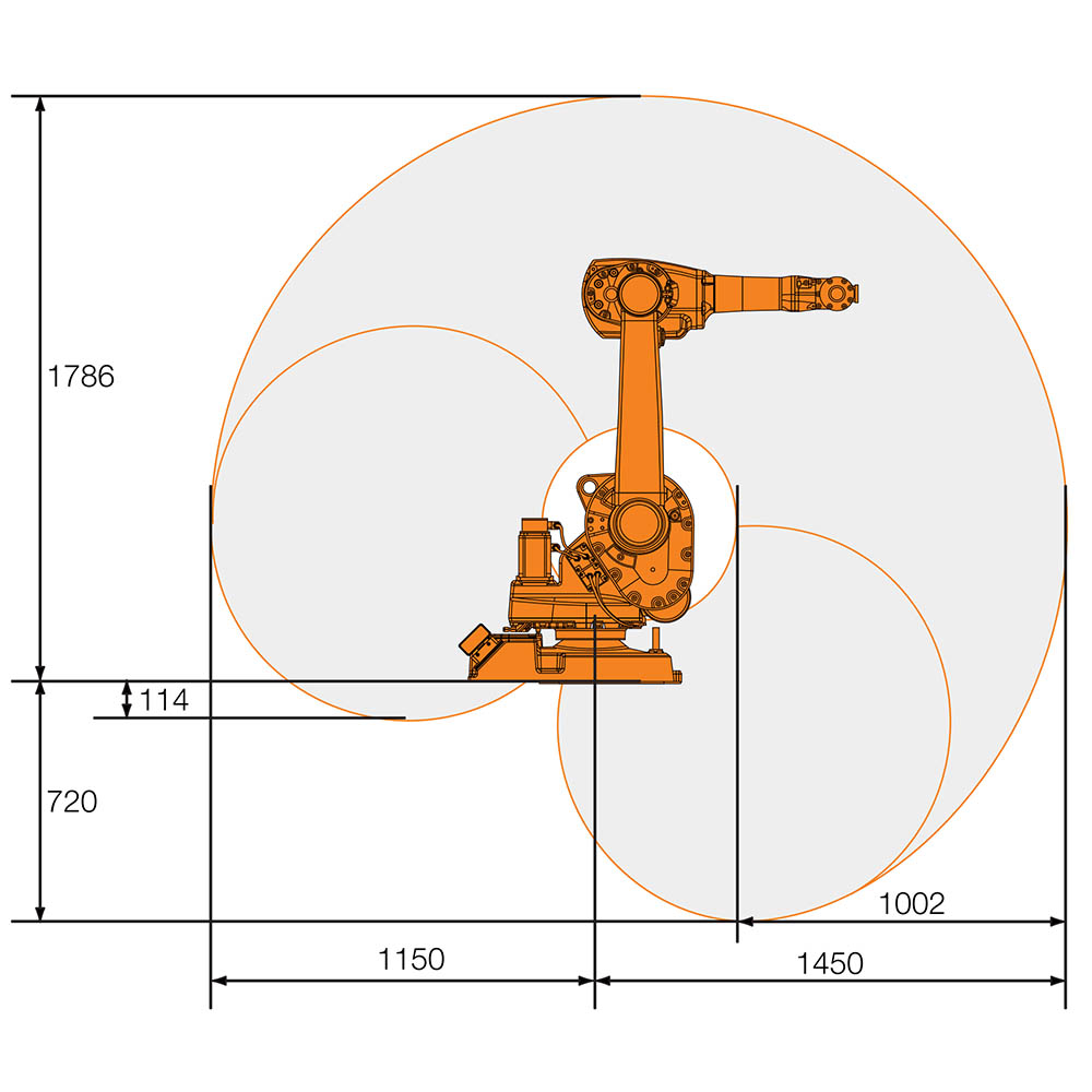 ABB IRB 1600-10/1.45机器人(紧凑柜),ABB 1600机器人,ABB六轴机器人